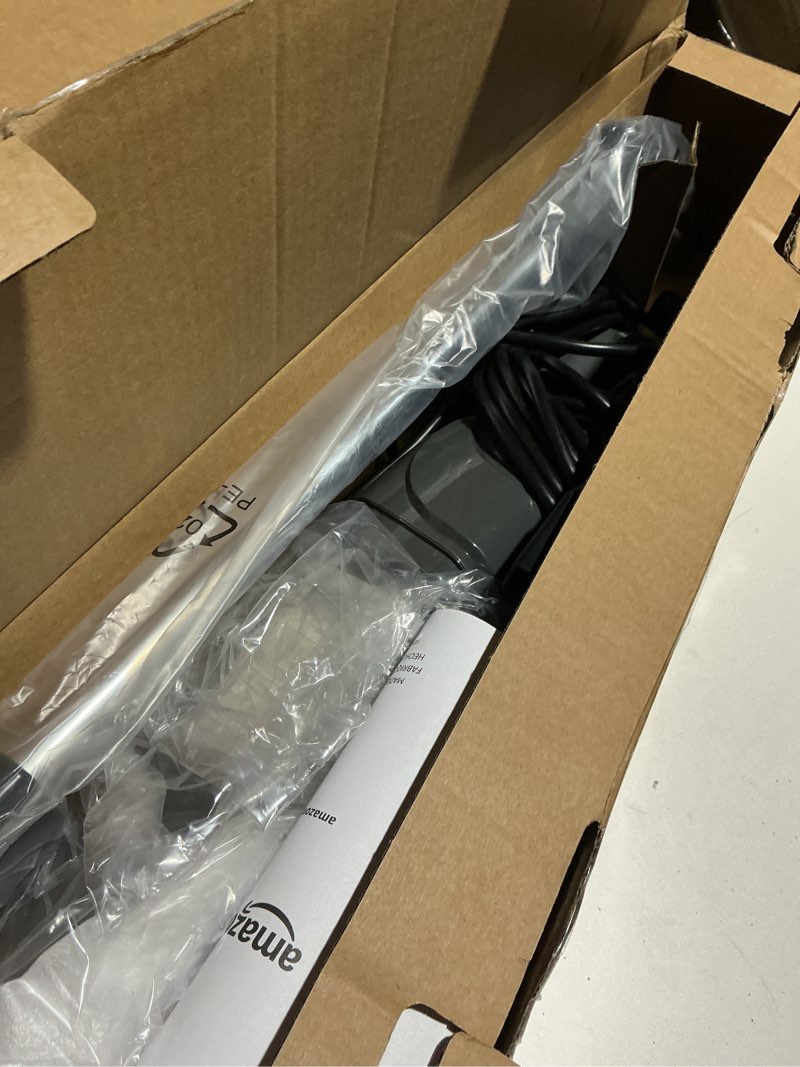 Condition photo showing Good Condition for amazon basics 2-in-1 corded stick vacuum cleaner, converts to handheld, lightweight (3.9 lbs), with washable filter, crevice tools, 0.5l dust cup, self-standing, 19.7-ft cord, 300w, black