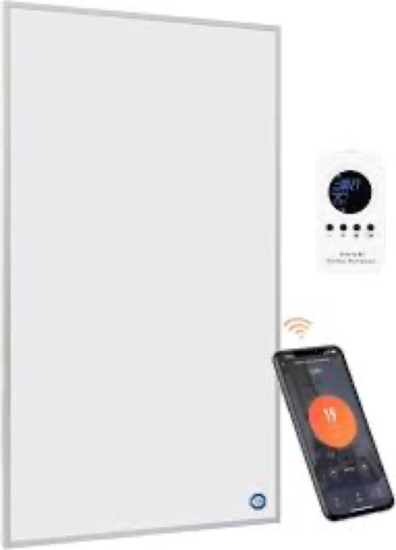 - Infrared Heater 600 Watc, Infrared Heaters for Indoor Use, New Electric 5..248 in 3 Minutes, Suitable for 85 sq.ft- 152 sq-•.