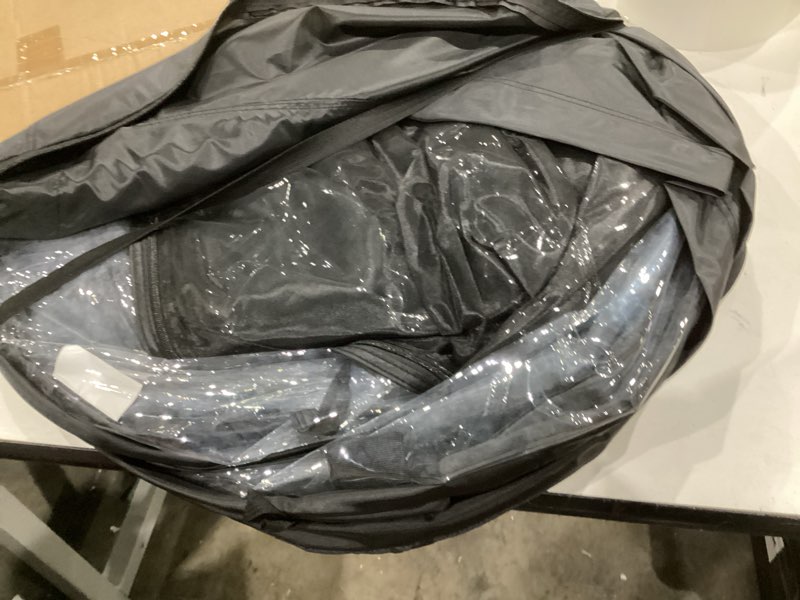 Condition photo showing Good Condition for sports tent: flycoop portable weather pop up pod 2 person to provide shelter from wind rain and cold weather shelter for outdoor activities, sports events, camping and hiking 50" x 50" x 69"