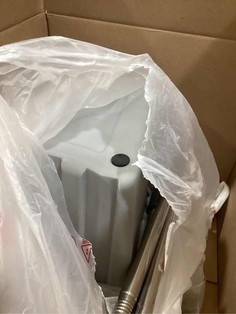 Condition photo showing New/Like New for Spin Mop and Bucket Set,Detachable Double Buckets Separate Dirty Water with Stainless Steel Wringer for Floor Cleaning,Cleaning Buckets with 4 Mop Head Replacements for Household Use A-a93 Detachable bucket