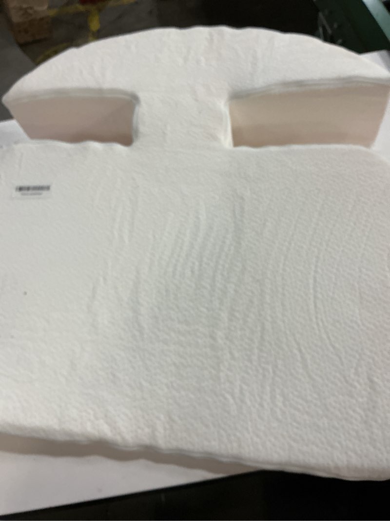 Condition photo showing item condition for Zenflux 2-in-1 Side Sleeper Pillow with Arm Hole for Shoulder Pain, Bed Wedge Pillow for Whole Body, Shredded Memory Foam, Adjustable Height, White