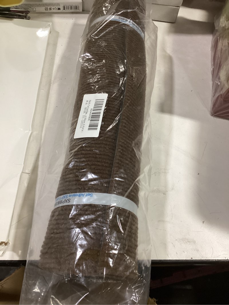 Condition photo showing New/Like New for Cat Scratching Mat, Self-Adhesive Cat Scratch Furniture Protector, Trimmable DIY Cat Wall Climbing Carpet, Cat Couch Protector, Cat Scratching Pad Replacement (Brown, 78.7"x15.8") Brown 78.7"x15.8"