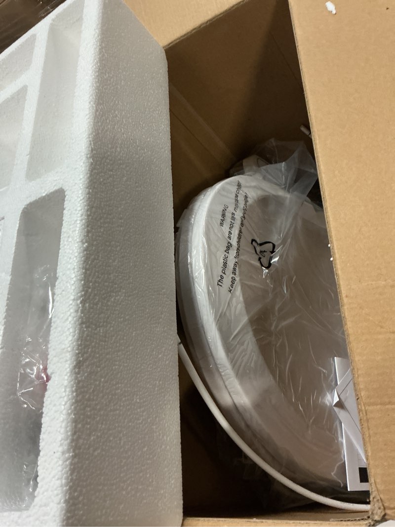 Condition photo showing New/Like New for ZMJH ZMA102 Bidet Toilet Seat, Unlimited Warm Water, Vortex Wash, Electronic Heated, Warm Air Dryer, Rear and Front Wash, LED Light, Need Electricity, White, (Elongated)