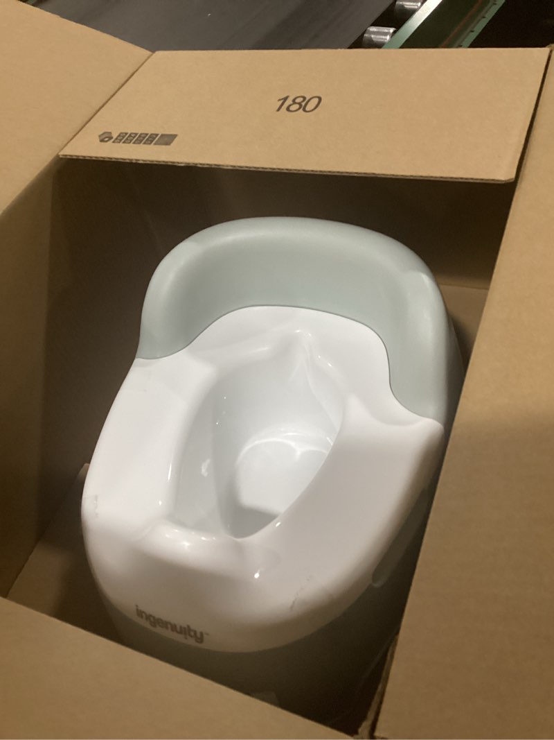 Condition photo showing Good Condition for Ingenuity Full Comfort Toddler Potty Training Toilet, High Back & Seat Handles for Support, Removable Bowl, Non-Skid Bottom, 18 Months+ 1 Pack Full Comfort