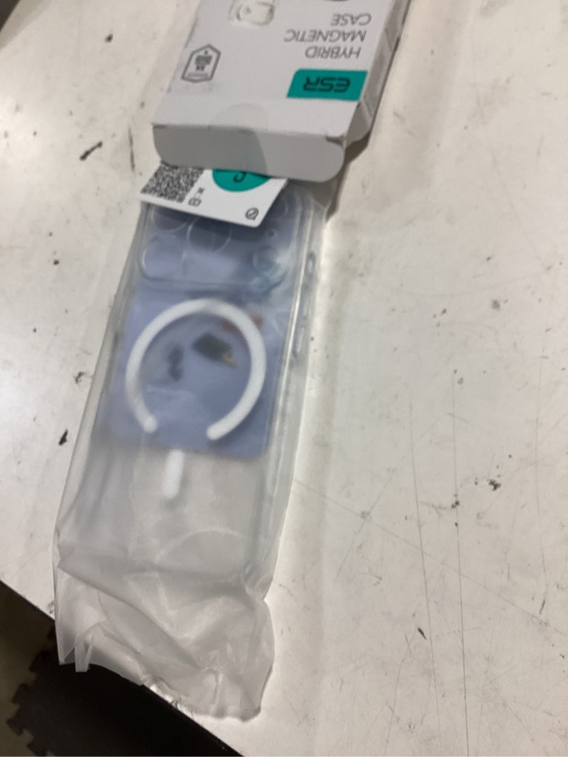 Condition photo showing Good Condition for esr for iphone 17 pro case, camera control cover, compatible with magsafe, shockproof military-grade protection, magnetic phone case for iphone 17 pro, classic hybrid case, clear clear iphone 17 pro 6.3 inch