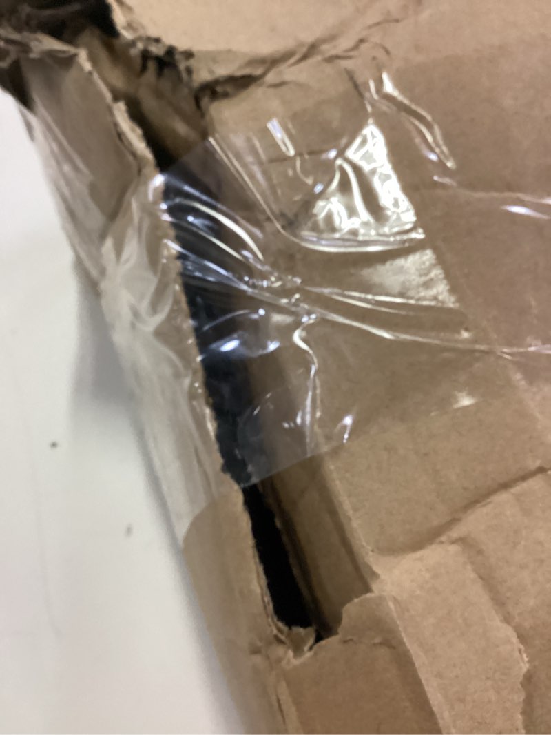 Condition photo showing As Is for pyle multi-guitar stand 7 slot display rack - universal framework designed for electric, acoustic, bass guitars & cases - foldable, portable, and protective with no-slip non-scratch padding - black 7 stand