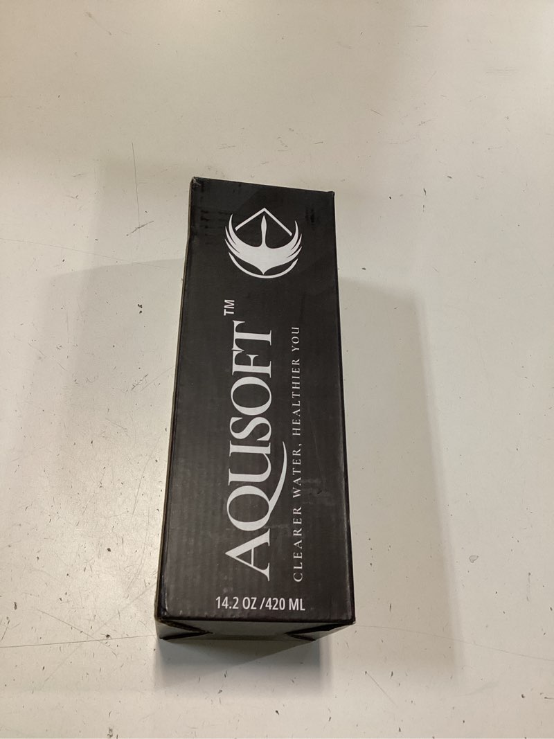 Condition photo showing New/Like New for aqusoft 14.2 oz/420ml portable hydrogen water bottle with spe-pem technology type-c usb rechargeable hydrogen water in 3 minutes | borosilicate glass hydrogen water ionizer cup | 2-in-1 usage modes