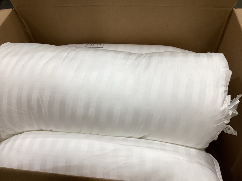 Condition photo showing Good Condition for Beckham Hotel Collection Shredded Memory Foam Pillow 2-Pack Queen | Adjustable Fill Cooling Bed Pillows for Side, Back & Stomach Sleepers Queen (Customizable Foam)