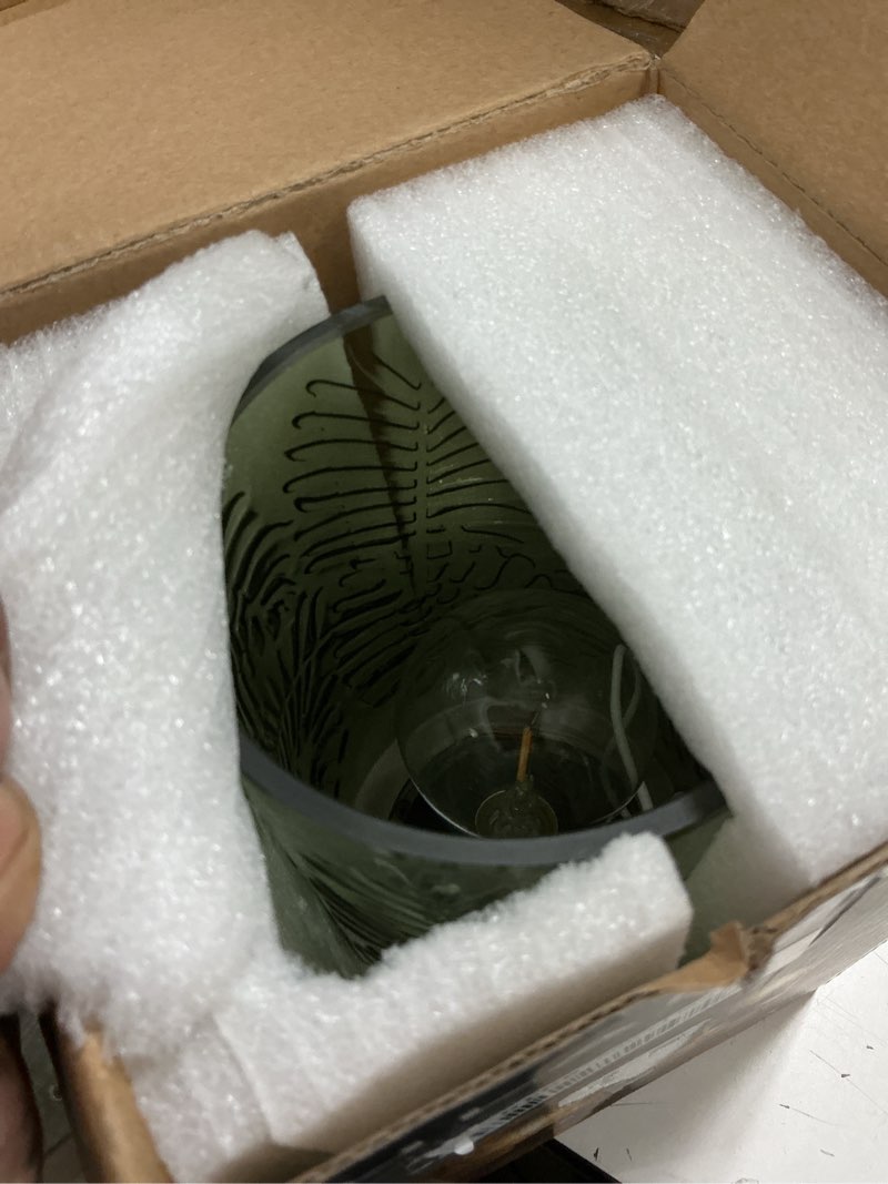 Condition photo showing Good Condition for Cordless Lamp Rechargeable Battery Operated lamp, Glass Table Lamp Remote Control - Dimmable Brightness Touch Wireless Bedside Lamp for Bedroom Kitchen Dining Home Living Room Decor Green