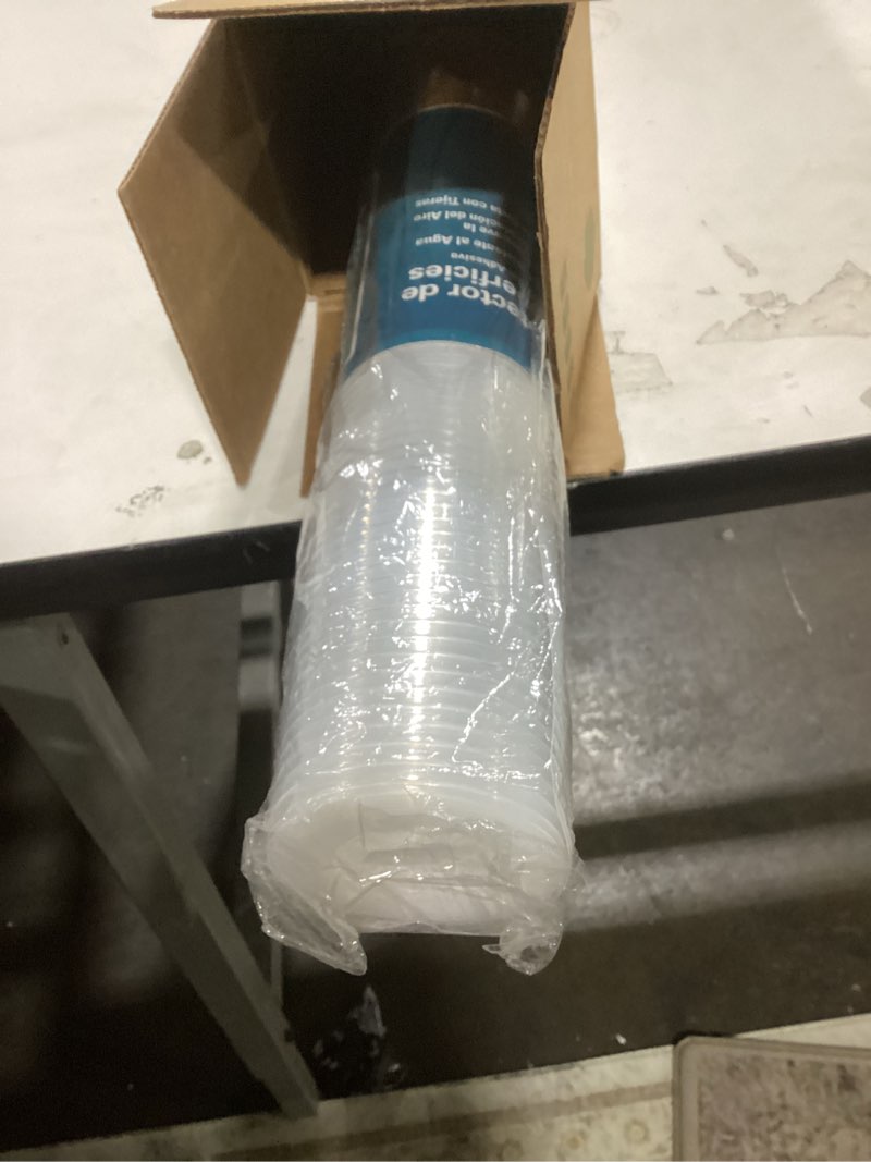 Condition photo showing New/Like New for con-tact brand duraliner shelf liner, non-adhesive and multi-use drawer liner, made of vinyl, waterproof liner, 24" x 10', clear ribbed 10"w x 24"l ribbed clear