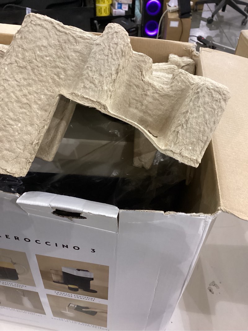 Condition photo showing New/Like New for Nespresso Vertuo Pop+ Coffee and Espresso Maker by Breville with Milk Frother, Coconut White