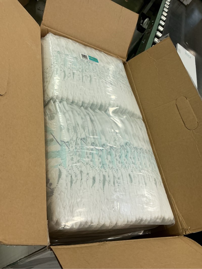 Condition photo showing New/Like New for Pampers Pure Protection Baby Diapers, Size 4, 150 Count, Up to 100% Leakproof, Premium Plant-based Skin Protection, Hypoallergenic Soft Diapers Size 4 150