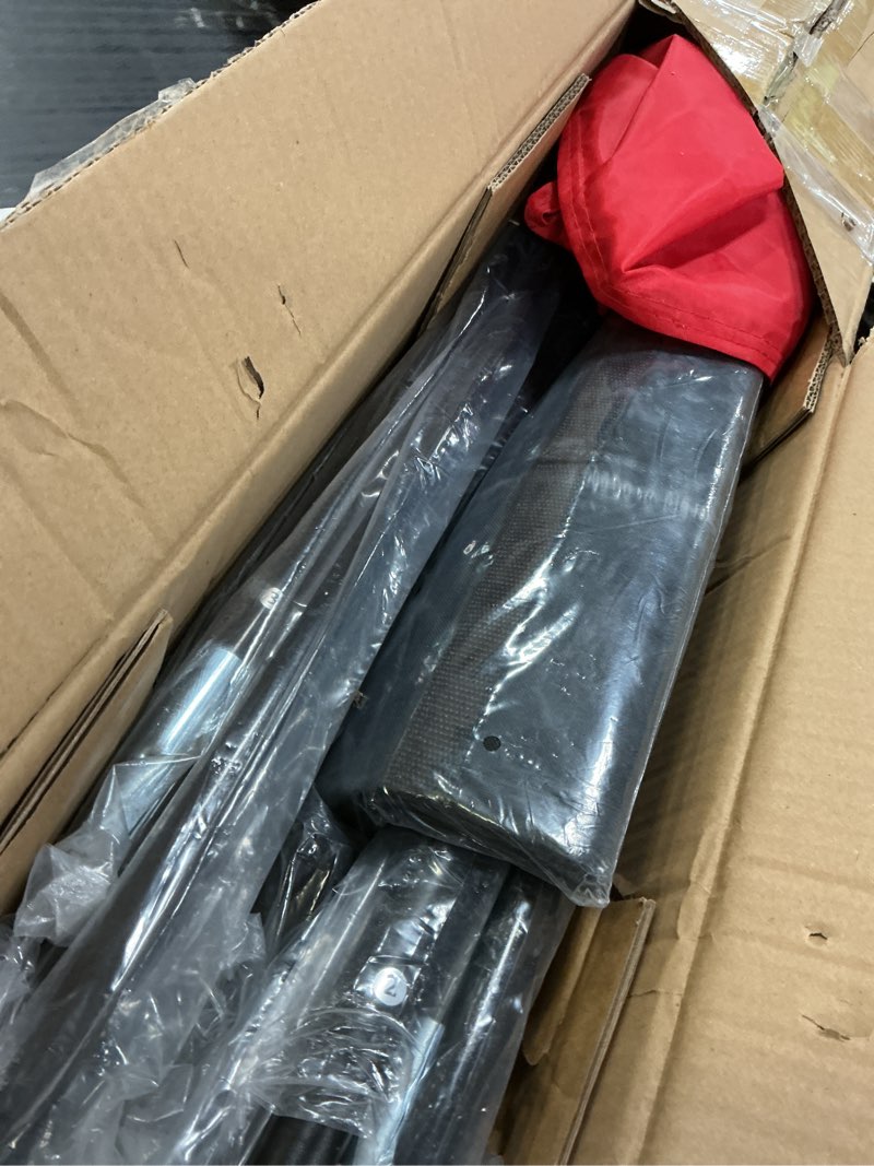 Condition photo showing Good Condition for 7x7ft/12x9ft/16x10ft/20x10ft barricade backstop net, sports barrier net, multi-sport net with carry bag, protective screen for practice- baseball, softball, lacrosse, soccer, basketball, tennis 20x10 ft