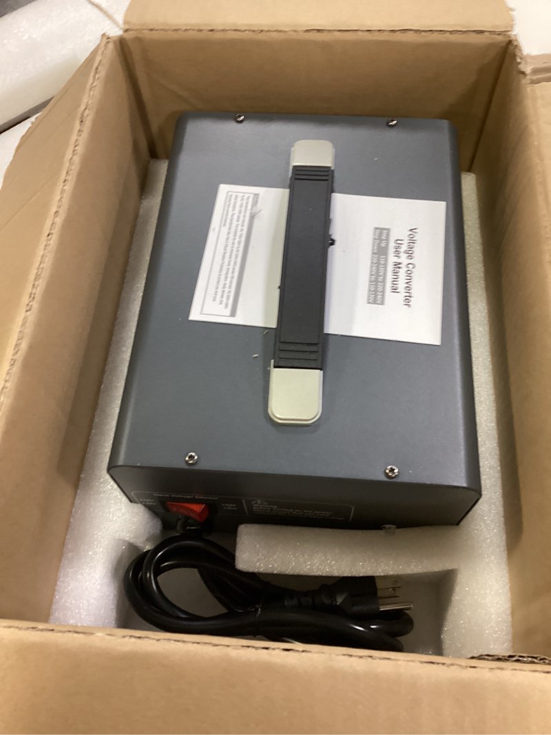 Condition photo showing Good Condition for Yinleader 5000 Step Up/Down Transformer Converter 110/120 Volt - 220/240 Volt w/US Power Cord,Circuit Breaker Protection (Grey) 5000W