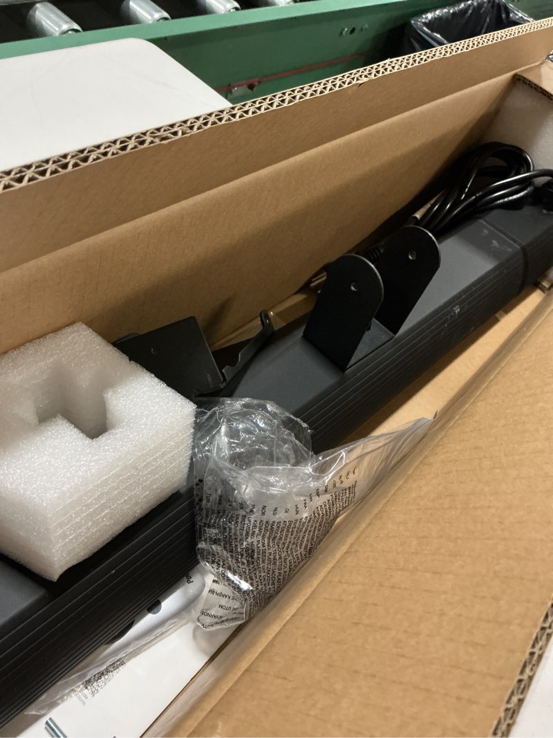 Condition photo showing Good Condition for Powerscale Infrared Heater 1500W with Remote, 2.5s Instant Heat & Memory Function, Electric Patio Heater 4 Heat Levels, IP65 Waterproof - Indoor/Outdoor Space Heater for Garage, Backyard, Black