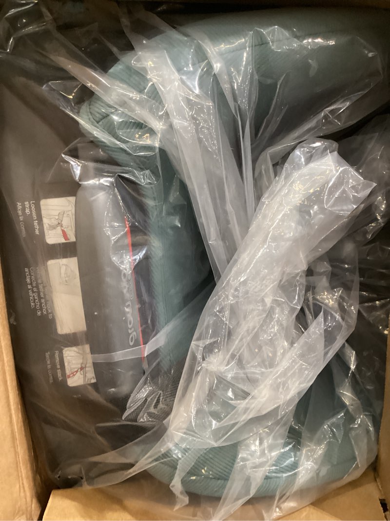 Condition photo showing Good Condition for britax grow with you clicktight harness-2-booster car seat, 2-in-1 high back booster, green contour gwy clicktight green contour