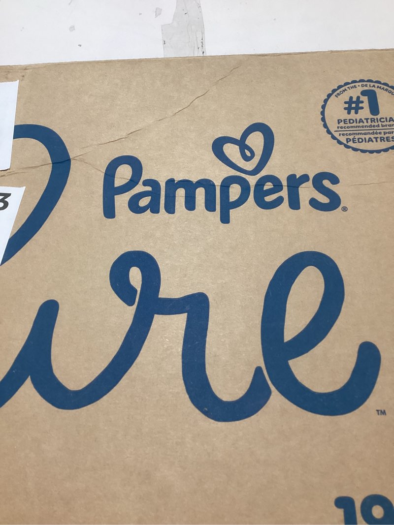 Condition photo showing Good Condition for Pampers Pure Protection Baby Diapers, Size 1 (8-14 lbs), 198 Count, Up to 100% Leakproof, Premium Plant-Based Skin Protection, Hypoallergenic Soft Diapers
