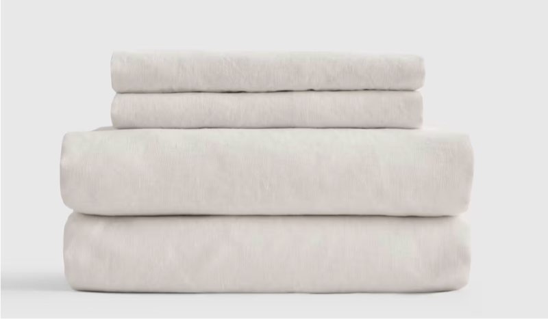 quince european linen sheet set queen