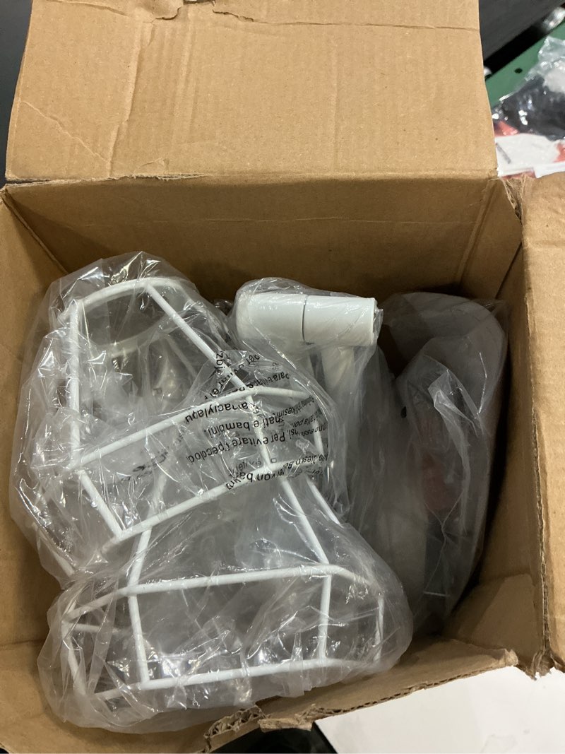 Condition photo showing Good Condition for HiBay 6-Light Track Lighting, Directional Ceiling Track Light Fixture, White Farmhouse Spotlight Indoor for Kitchen, Bedroom, Living Room, E26 Base (Bulbs Not Included)