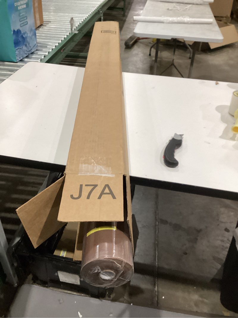 Condition photo showing New/Like New for PerkHomy 48" x 2,400" (200') Coffee Kraft Paper Roll for Craft Bulletin Board Paper Art Table Covering Crafting Gift Wrapping Bouquet Packing Parcel 80GSM 55LB (Coffee, 48" x 200') Coffee 48" Width x 200' Length