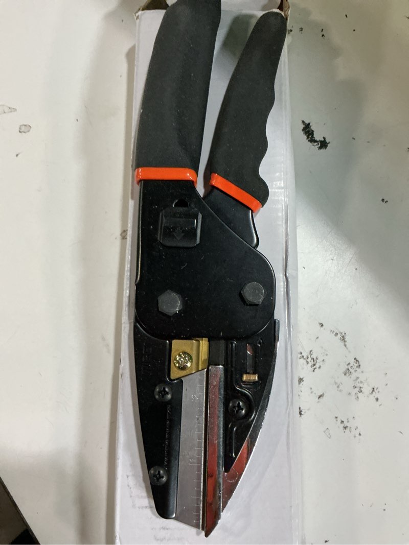 Condition photo showing Good Condition for heavy duty scissors all purpose - multipurpose utility cutter,6 in 1 function,availabe for industry and home use,cutting for soft pipe/fibre/wood/iron wire/box/paper