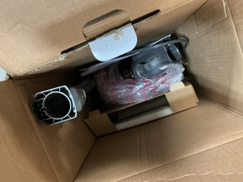 Condition photo showing As Is for Shark HV322 Rocket Pet Plus Corded Stick Vacuum with LED Headlights, XL Dust Cup, Lightweight, Perfect for Pet Hair Pickup, Converts to a Hand Vacuum, with (2) Pet Attachments, Bordeaux/Silver Rocket Deluxe w/ headlights