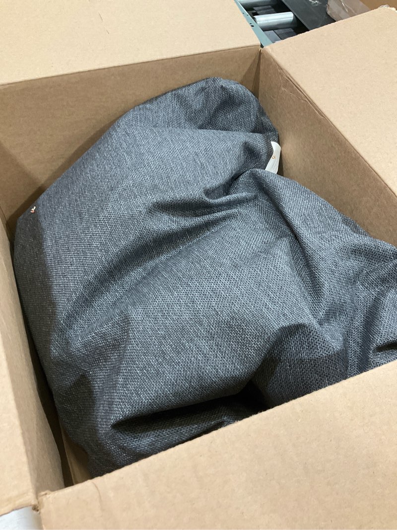 Condition photo showing As Is for Luxury Bath Pillow for Tub - Thick and Comfortable Bathtub Pillow Support for Head and Neck and Back - Washable Quick-Drying Bath Pillows - Bath Cushion for Home Spa - Fits Any Bathtub - Dark Gray