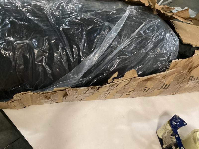 Condition photo showing As Is for ZENPETIO Camping Cot for Adults, Heavy-Duty Portable Cot Bed with Mattress, Foldable Padded Sleeping Cots for Camping Travel Tent Day Bed Outdoor & Home Guest, Max Load 500 LBS, 75x28x15” Basic - 75x28x15" Gray Frame + Onyx Cushion