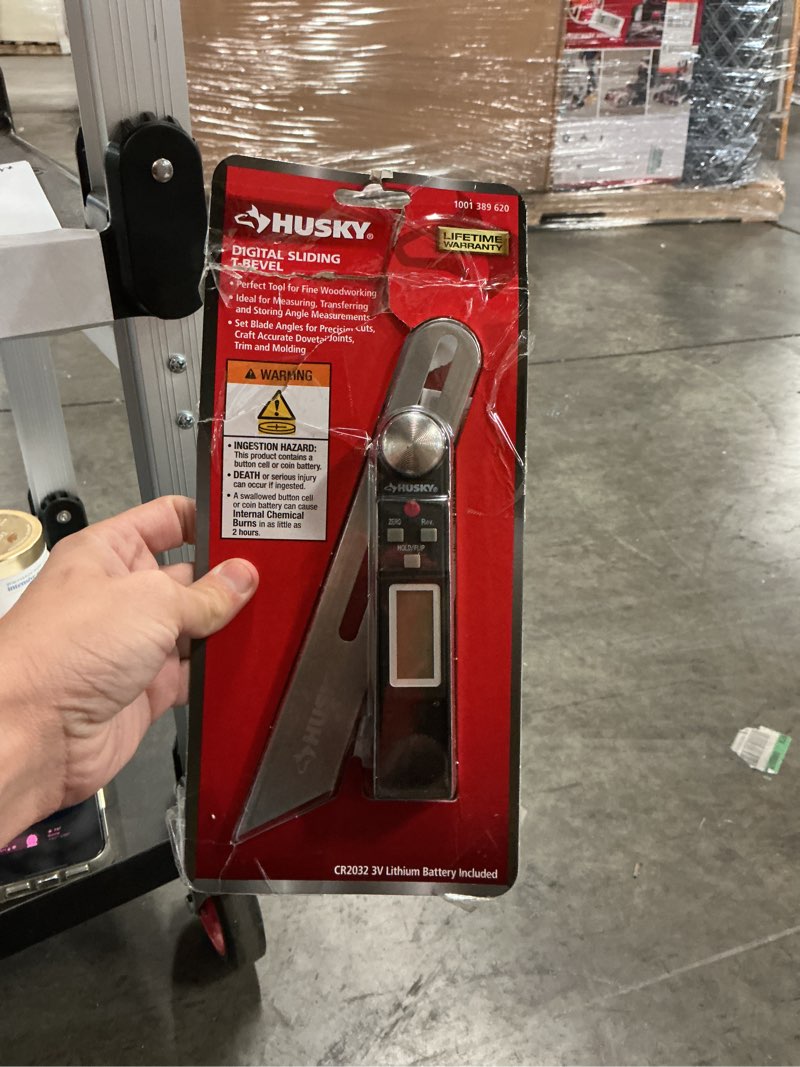 Condition photo showing New/Like New for digital sliding t-bevel/angle finder