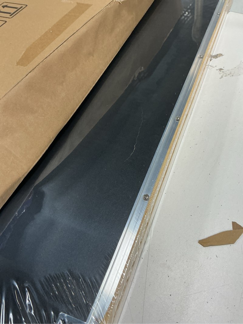 Condition photo showing As Is for Framed Neutral Abstract Landscape Wall Art for Bedroom, Set of 2 Tree Canvas Large Artwork for Living Room Walls, Modern Nature Scenic Paintings Prints for Office Hallway Home Wall Decor, 20x30 Inch 20" W x 30" H x 2Pcs Neutral Blush Blue