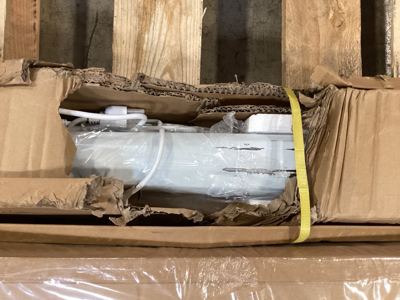 Condition photo showing As Is for dinah 120 inch electric projector screen with remote, automatic air indoor drop down, motorized 4k 3d hd projection for movies