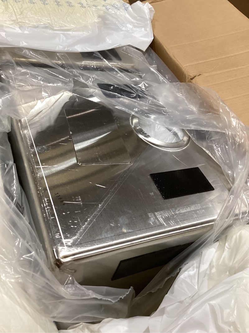Condition photo showing As Is for kohler 33664-pc-na strive® smart divide® 32" undermount double-bowl workstation kitchen sink, stainless steel undermount - workstation 32" double offset basin