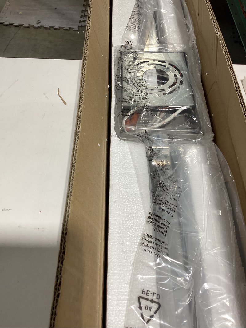 Condition photo showing Good Condition for sinerise led modern bathroom vanity light bar (48-inch, 3000k/4000k/6000k), chrome dimmable modern acrylic bathroom wall lighting fixtures over mirror 48-inch chrome