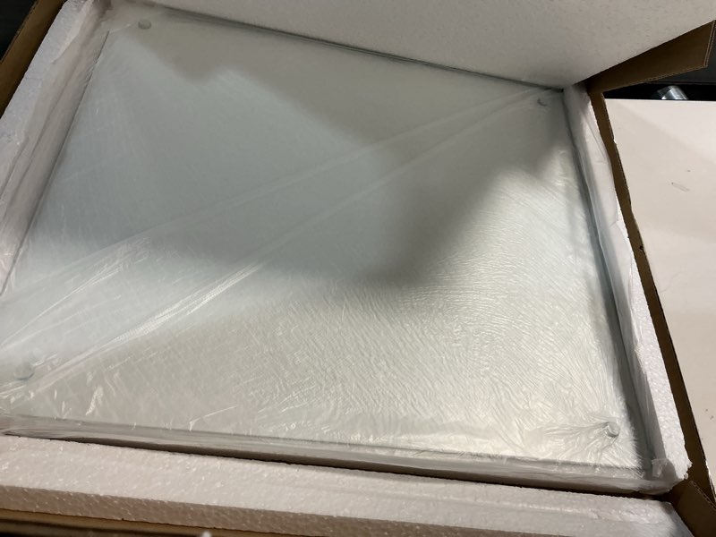 Condition photo showing Good Condition for Tempered Glass Cutting Board Long Lasting Clear Glass Scratch, Heat, Shatter Resistant, Dishwasher Safe. 14 x 16 Inch 14"L x 16"W