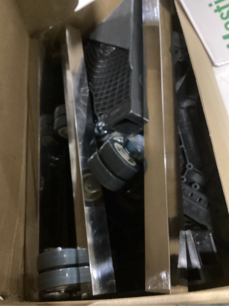 Condition photo showing Good Condition for appliance dolly cart with 4 locking wheels mini fridge stand adjustable 16"-26" universal mobile roller for portable washer, dryer, refrigerator, furniture, black