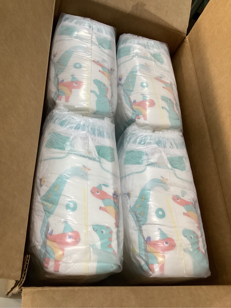 Condition photo showing New/Like New for Pampers Diapers - Cruisers 360 - Size 5, 128 Count, Babyproof up to 100% Leakproof Pull-On Diaper Size 5 128