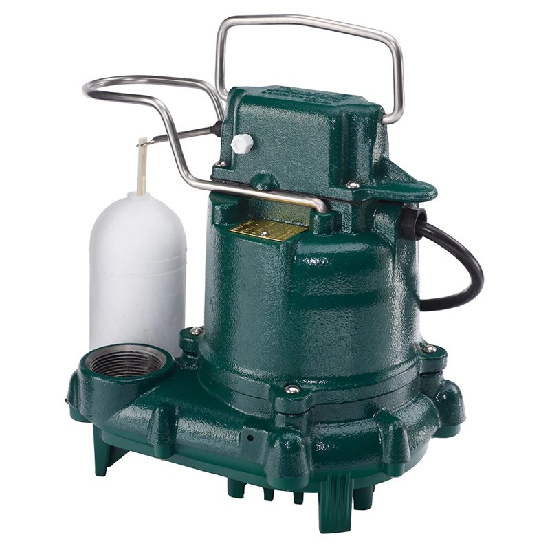 zoeller 1/3-hp 115 -volt 43-gallon cast iron submersible sump pump