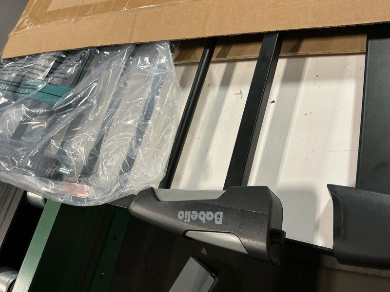 babelio 36" tall baby gate, 29-48" auto-close and pressure mounted baby gate for stairs, doorways, hallway, easy walk thru pet gate, metal child gate with 2*y spindle rods, black