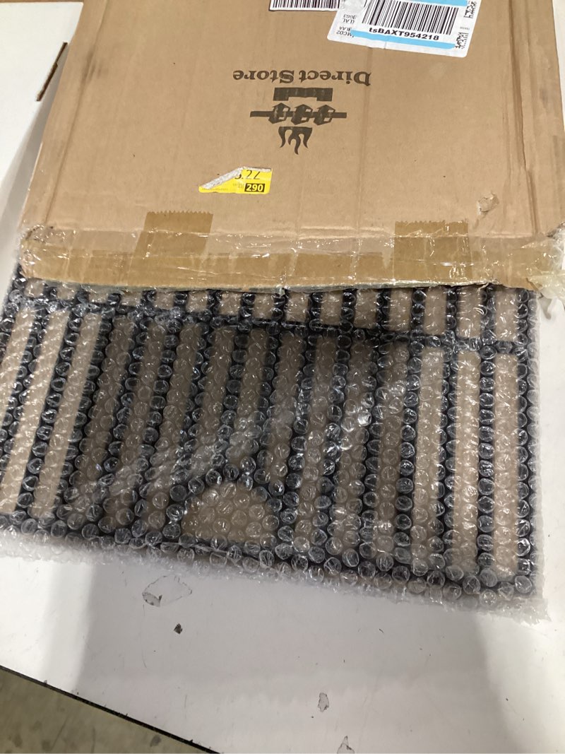 Condition photo showing New/Like New for kit dg281 4pk replacement for home depot nexgrill 720-0830h, 5 burner 720-0888 720-0888n 720-0888s gas grill, 4pk grill burner, heat plate, igniters, cooking grates parts 13.25 x 17" each porcelain steel 4 burners & 4 heat plates & cast iron grates