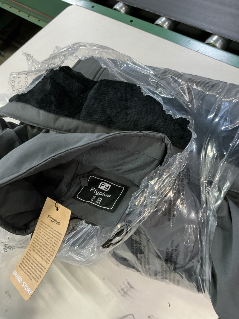 Condition photo showing New/Like New for Similar Flyplus Mens Grey Jacket 3xl