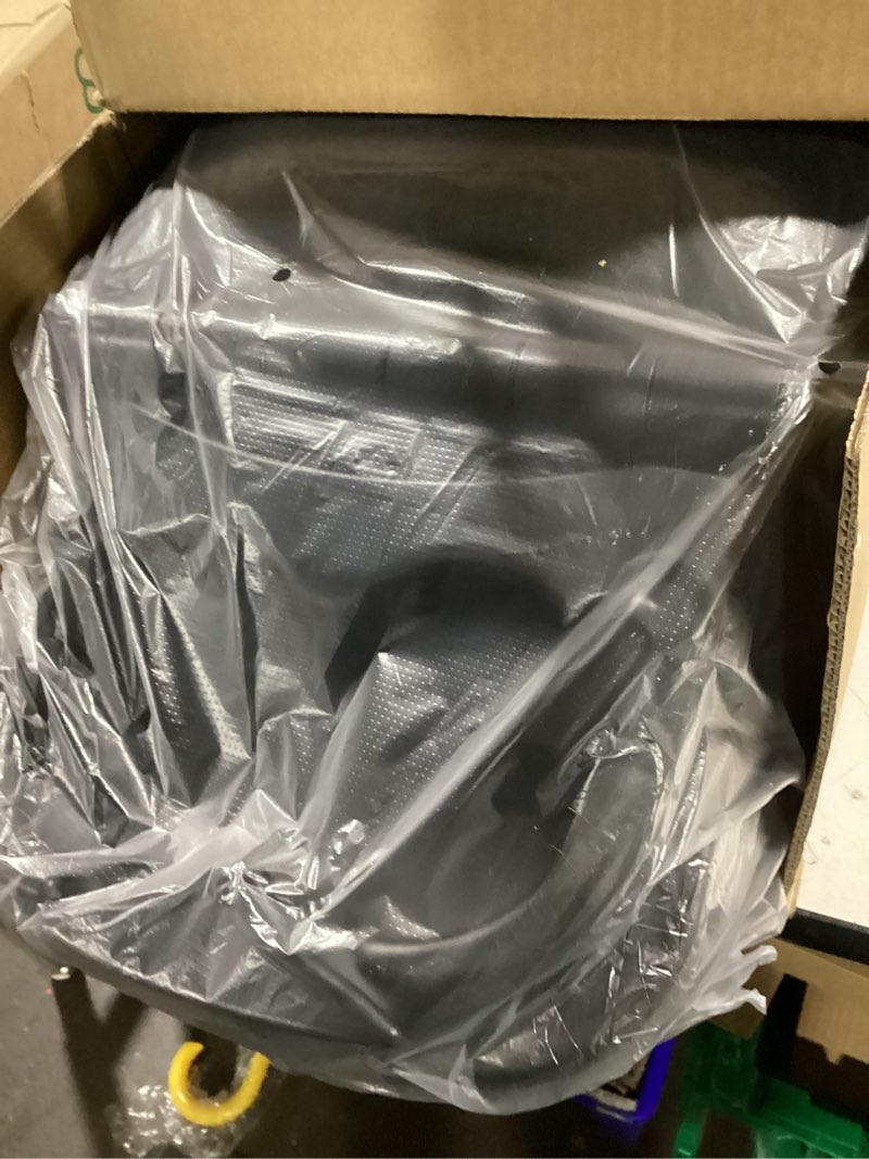 Condition photo showing Good Condition for Universal Truck Seat/Bench Contractor Center Console Business Organizer and Storage with Adjustable Cup Holders, Clip Board, and Padded Top Lid for Armrest Back Black