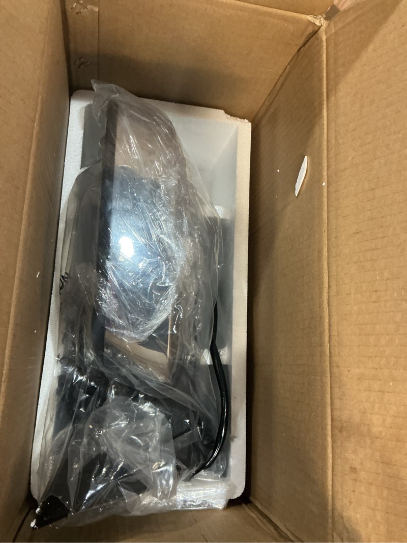 Condition photo showing New/Like New for eccpp left driver side mirror towing chrome mirror replacement fit for 2007-2013 for chevy avalanche silverado suburban tahoe for gmc sierra yukon power heated turn signal gm1320435