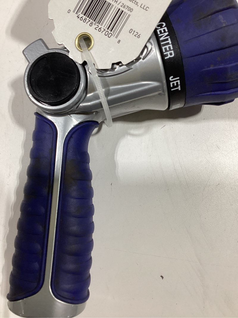 Condition photo showing As Is for orbit max 8-pattern nozzle