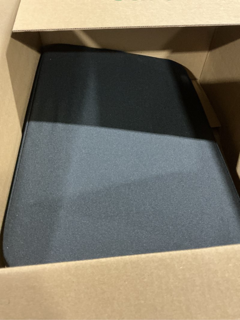 Condition photo showing Good Condition for efluky Laundry Hamper with Lid, Trio Laundry Hamper with 3 Removable Bags, 3 Section Laundry Basket with Bamboo Handles for Bathroom, Bedroom & Laundry Room, 160L Black Black 160L Trio