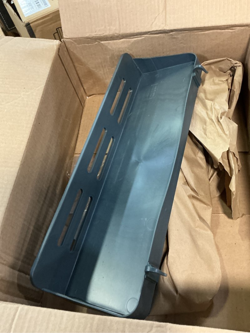 Condition photo showing Good Condition for officemate verticalmate cubicle shelf, slate gray (29232) 17" w x 5.44" l x 5.13" h cubicle shelf