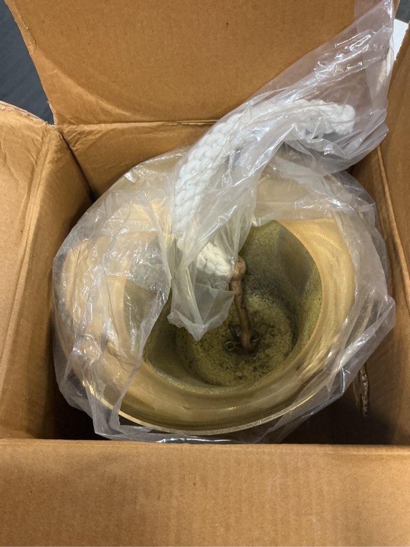 Condition photo showing Good Condition for large aluminum ship's bell or dinner bell, 7\