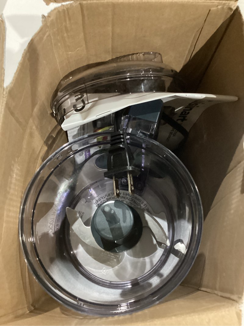 Condition photo showing As Is for Cuisinart ECH-4SV Elemental 4-C Chopper Grinder, Silver 4-Cup
