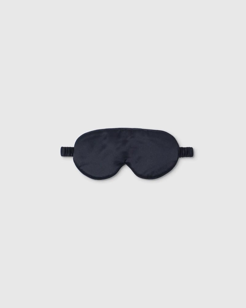 mulberry silk beauty sleep mask color black