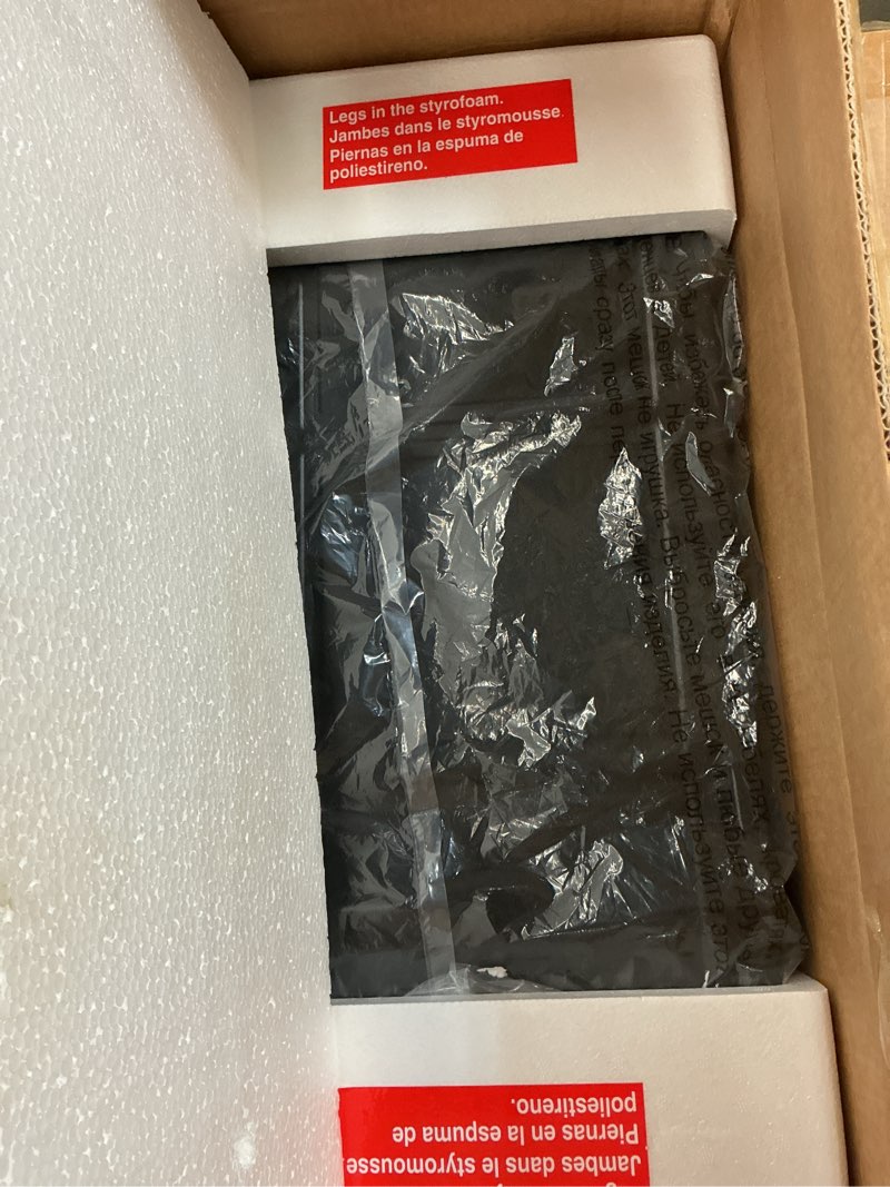 Condition photo showing As Is for duraflame Infrared Quartz Electiric Stove Heater - DFI-591-01 - Black