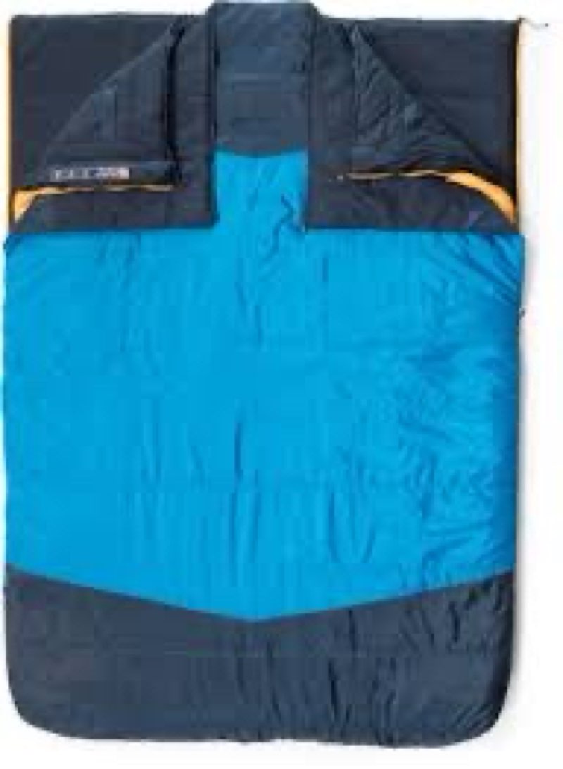the north face dolomite one 15f / -9c, 3-in-1 insulated sleeping bag for 2 people | water repellent,